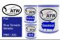 Preview: Fiat, Blue Tornado Metallic, PBR / 530: 1L Lackdose + 1L Klarlack + 500ml Härter - Set, von ATW Autoteile West.